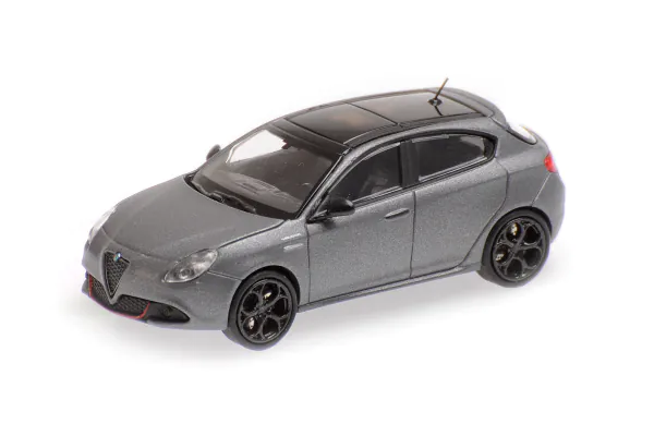 MINICHAMPS 1/87scale Alfa Romeo Giulietta Veloche 2017 Gray