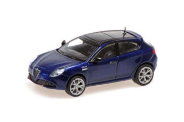 MINICHAMPS 1/87 アルファ ロメオ ジュリエッタ ヴェローチェ 2017 ブルーメタリック  [No.870120006]