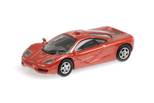 MINICHAMPS 1/87scale McLaren F1 Road Car Red Metallic [No.870133820] -  KYOSHO minicar