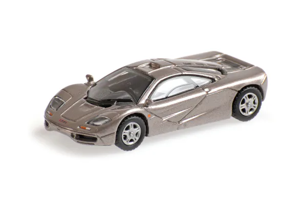 MINICHAMPS 1/87scale McLaren F1 Road Car Gray Metallic