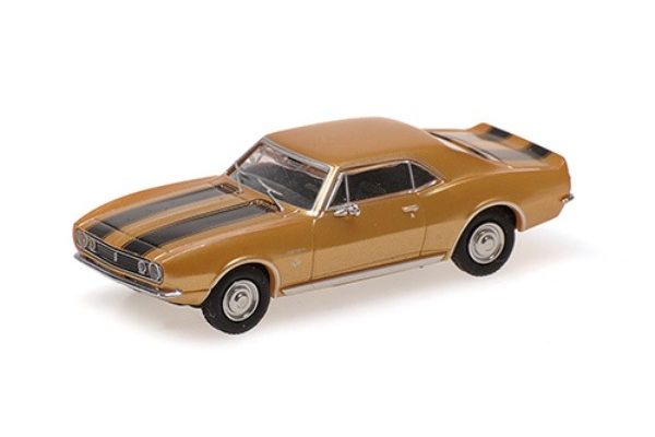MINICHAMPS 1/87 シボレー カマロ 1967 ゴールド  [No.870144022]
