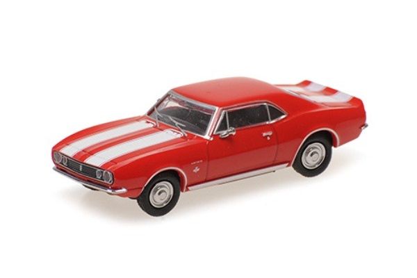 MINICHAMPS 1/87 シボレー カマロ 1967 レッド  [No.870144024]