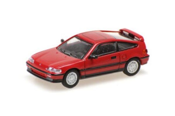 MINICHAMPS 1/87 ホンダ CR-X MK2 1987 レッド  [No.870161024]