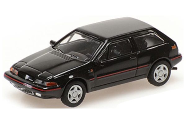 MINICHAMPS 1/87 ボルボ 480 ターボ 1987 ブラック  [No.870171020]