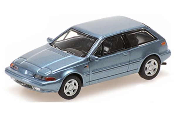 MINICHAMPS 1/87 ボルボ 480 ターボ 1987 ブルーメタリック  [No.870171022]