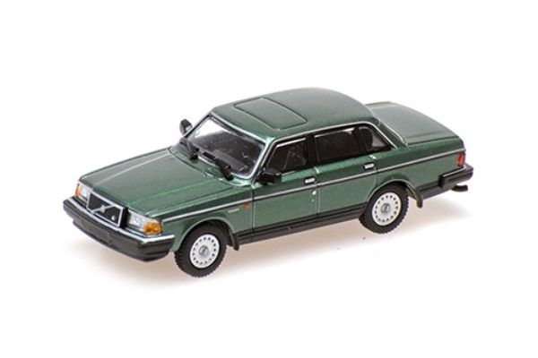 MINICHAMPS 1/87 ボルボ 240 GL 1986 グリーンメタリック  [No.870171400]