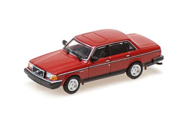 MINICHAMPS 1/87 ボルボ 240 GL 1986 ダークレッドメタリック  [No.870171402]
