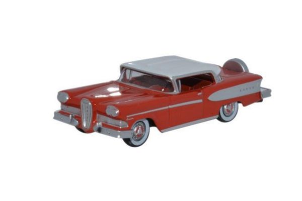OXFORD 1/87scale Edsel Citation 1958 Ember Red / Frost White  [No.OX87ED58006]