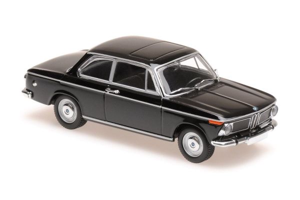 MINICHAMPS 1/43scale BMW 1600 – 1968 – BLACK  [No.940022101]