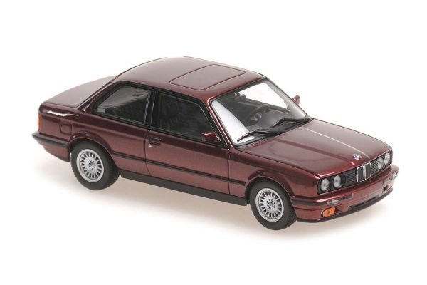 MINICHAMPS 1/43scale BMW 3-Series (E30) 1989 Red Metallic  [No.940024000]