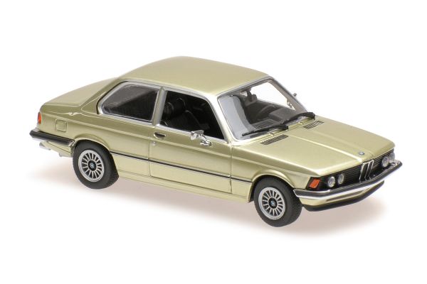 MINICHAMPS 1/43scale BMW 323I – 1975 – GREEN METALLIC  [No.940025470]