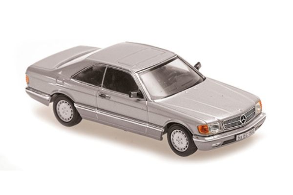 MINICHAMPS 1/43 メルセデス ベンツ 560 SEC 1980 W126 グレーメタリック  [No.940035122]