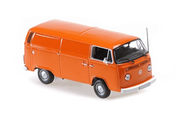 MINICHAMPS 1/43scale Volkswagen T2 Delivery Van 1972 Orange  [No.940053064]