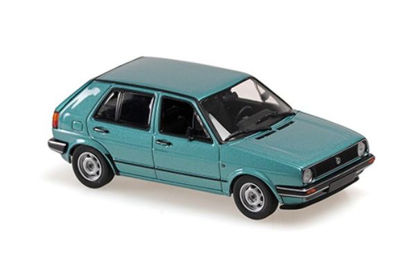 MINICHAMPS 1/43 フォルクスワーゲン ゴルフ II (4ドア) 1985 ターコイズ  [No.940054191]