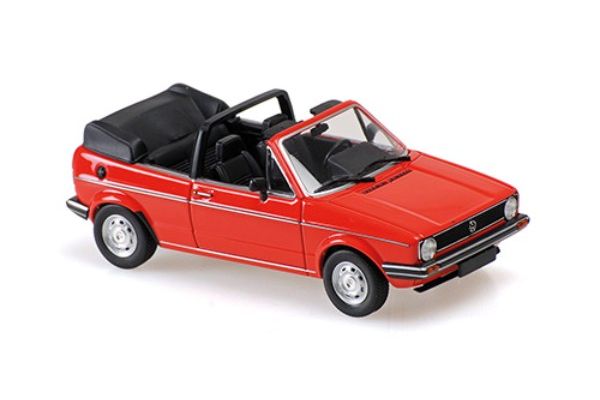 MINICHAMPS 1/43 フォルクスワーゲン ゴルフ I カブリオレ 1979 レッド  [No.940055181]