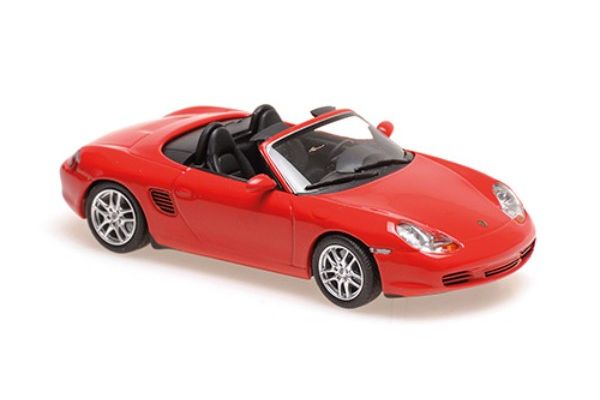 MINICHAMPS 1/43 ポルシェ ボクスター S 2002 レッド  [No.940062070]