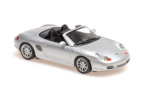 MINICHAMPS 1/43scale Porsche Boxster S 2002 Silver Metallic  [No.940062071]