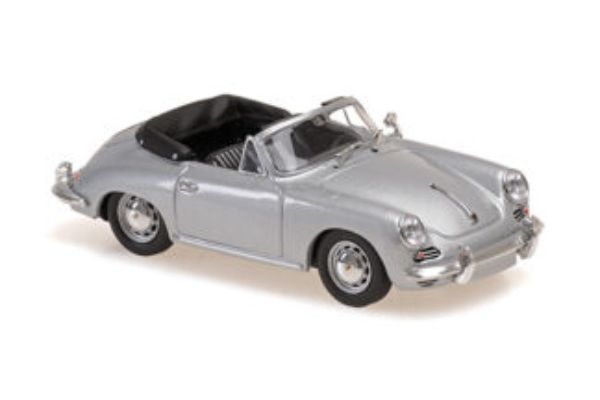 MINICHAMPS 1/43scale Porsche 356 C Cabriolet 1965 Silver  [No.940062330]