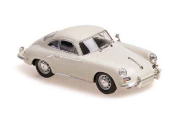 MINICHAMPS 1/43scale Porsche 356 C Coupe 1965 White  [No.940062421]