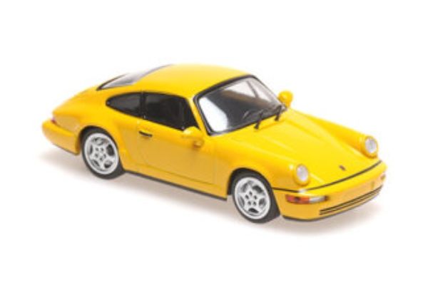 MINICHAMPS 1/43scale Porsche 911 Carrera 1992 Yellow  [No.940062920]