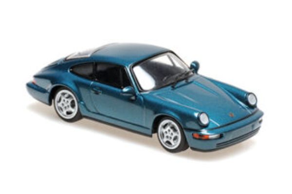 MINICHAMPS 1/43scale Porsche 911 Carrera 1992 Turquoise Metallic  [No.940062921]