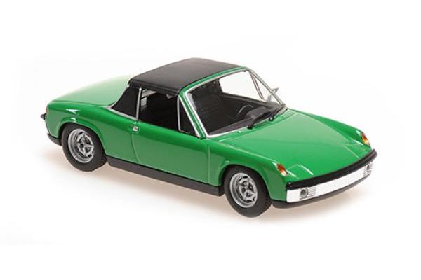 MINICHAMPS 1/43scale Volkswagen-Porsche 914/4 - 1972 - Green  [No.940065664]