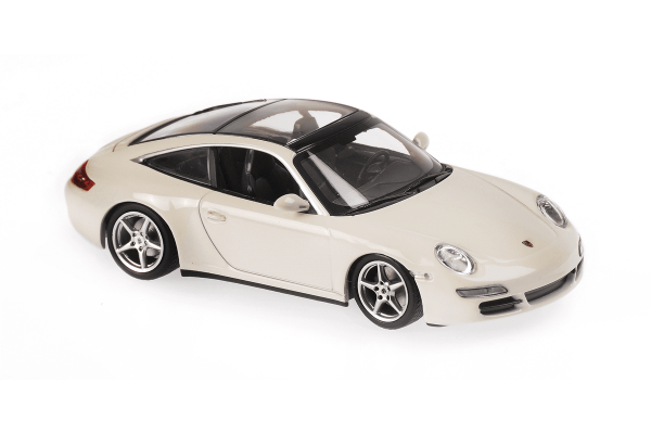 MINICHAMPS 1/43scale Porsche 911 Targa 2006 White  [No.940066160]