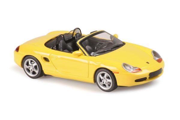MINICHAMPS 1/43scale Porsche Boxster 1999 Yellow  [No.940068030]