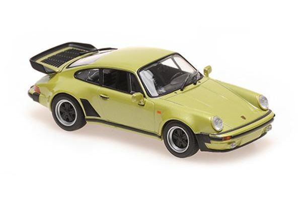 MINICHAMPS 1/43scale Porsche 911 Turbo 3.3 (930) 1977 Green Metallic  [No.940069004]