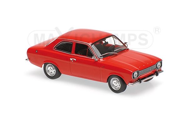 MINICHAMPS 1/43scale FORD ESCORT I LHD ? 1968 ? RED  [No.940081001]