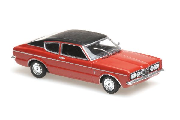 MINICHAMPS 1/43scale Ford Taunus Coupe 1970 Red  [No.940081321]