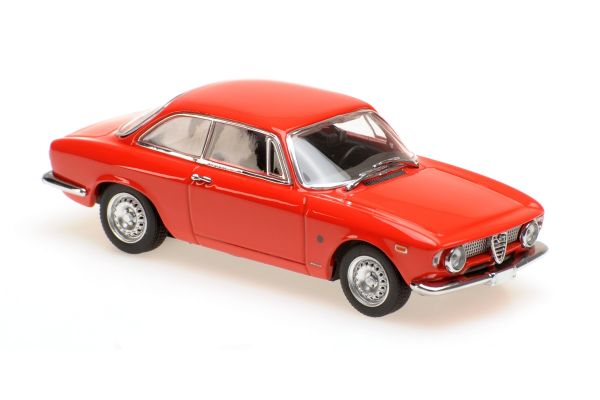 MINICHAMPS 1/43scale ALFA ROMEO GIULIA SPRINT GTA – 1965 – RED  [No.940120440]