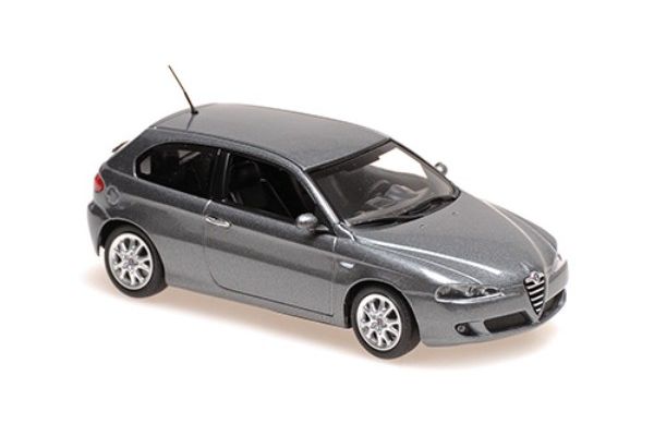 MINICHAMPS 1/43 アルファ ロメオ 147 - 2005 - グレーメタリック  [No.940120560]