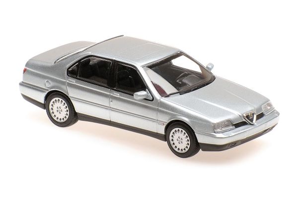 MAXICHAMPS 1/43scale ALFA ROMEO 164 3.0 V6 SUPER – 1992 – SILVER  [No.940120701]