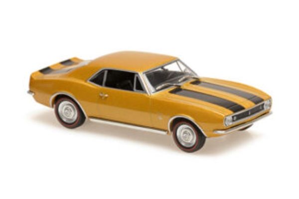 MINICHAMPS 1/43scale Chevrolet Camaro 1967 Gold  [No.940142721]