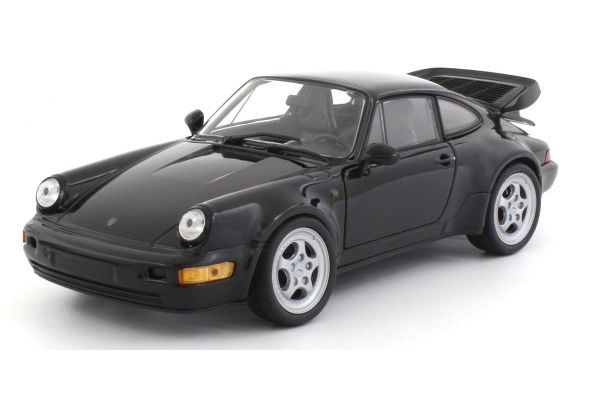 WELLY 1/24scale Porsche 911 (964) Turbo (Black)  [No.WE24023BK]