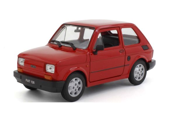 WELLY 1/24scale Fiat 126 Red  [No.WE24066R]