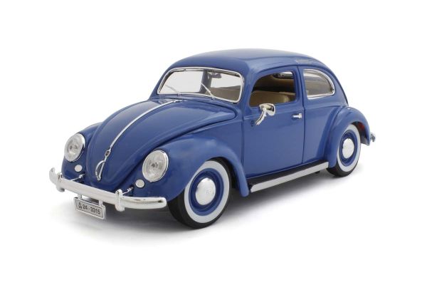 Bburago 1/18scale Volkswagen Beetle 1955 Blue  [No.BUR12029BL]
