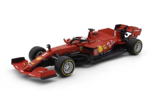 Bburago 1/43scale Ferrari SF1000(2020) Austria GP No.5 S.Vettel  [No.18-36819TUV]