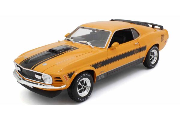 MAISTO 1/18scale Ford Mustang Mach 1 1970 Orange  [No.MS31453OR]