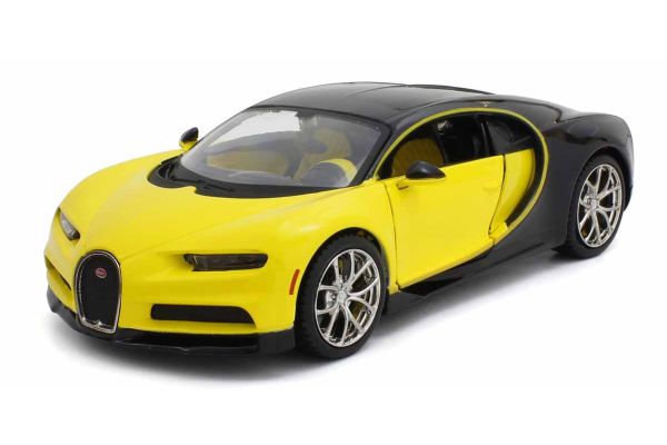 MAISTO 1/24scale Bugatti Chiron Yellow  [No.MS32509Y]