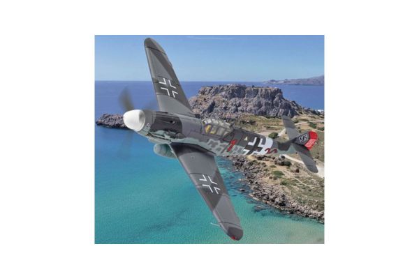 CORGI 1/72scale Messerschmitt Bf 109G-2 (Trop) 'Red 1' Hpt. Werner Schroer 8./JG27 Greece Rhodes 1943  [No.CGAA27111]