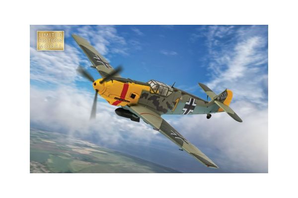 CORGI 1/72 メッサーシュミット Me109E-4/B 'イエロー 1' ウォルター・ラップ中尉 (バトル･オブ･ブリテン 85)  [No.CGAA28009]