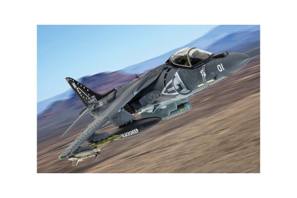  1/48 マクドネル・ダグラス AV-8B+ ハリアー II  165001/01 VMA-214 ‘Black Sheep'  [No.CGAA29303]