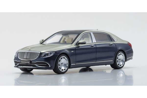 ALMOST REAL 1/43scale Mercedes Maybach S Class 2019 (Anthracite Blue / Aragonite Silver)  [No.AL420108]