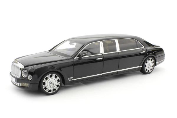 ALMOST REAL 1/18scale Bentley Mulsanne Grand Limousine by Mariner (Black)  [No.AL830602]