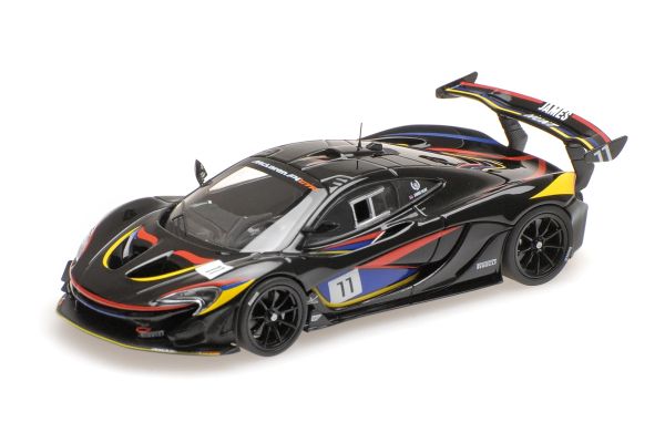 ALMOST REAL 1/43scale McLaren P1 GTR James Hunt Edition (Black) with Gift box  [No.AL440108]