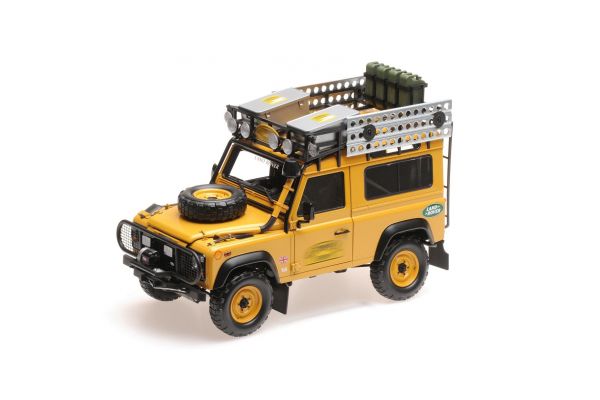 ALMOST REAL 1/18scale Land Rover Defender 90 Camel Trophy (Yellow)  [No.AL810211]
