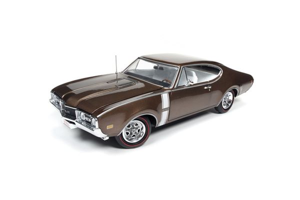 AMERICAN MUSCLE 1/18scale 1968 Oldsmobile Cutlass 442 Bronze  [No.AMM1084]