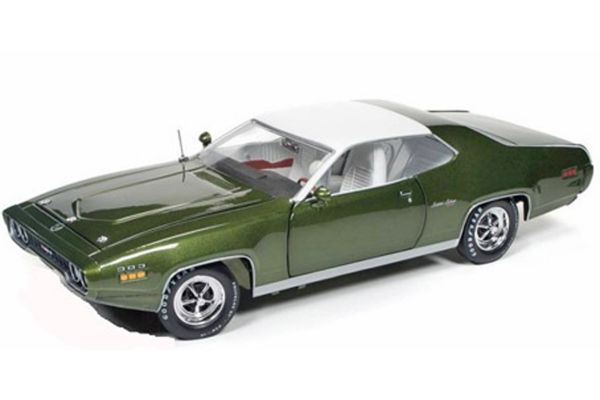 AMERICAN MUSCLE 1/18scale 1971 Plymouth Sattelite Sebring Plus Sherwood Forest Green  [No.AMM1092]
